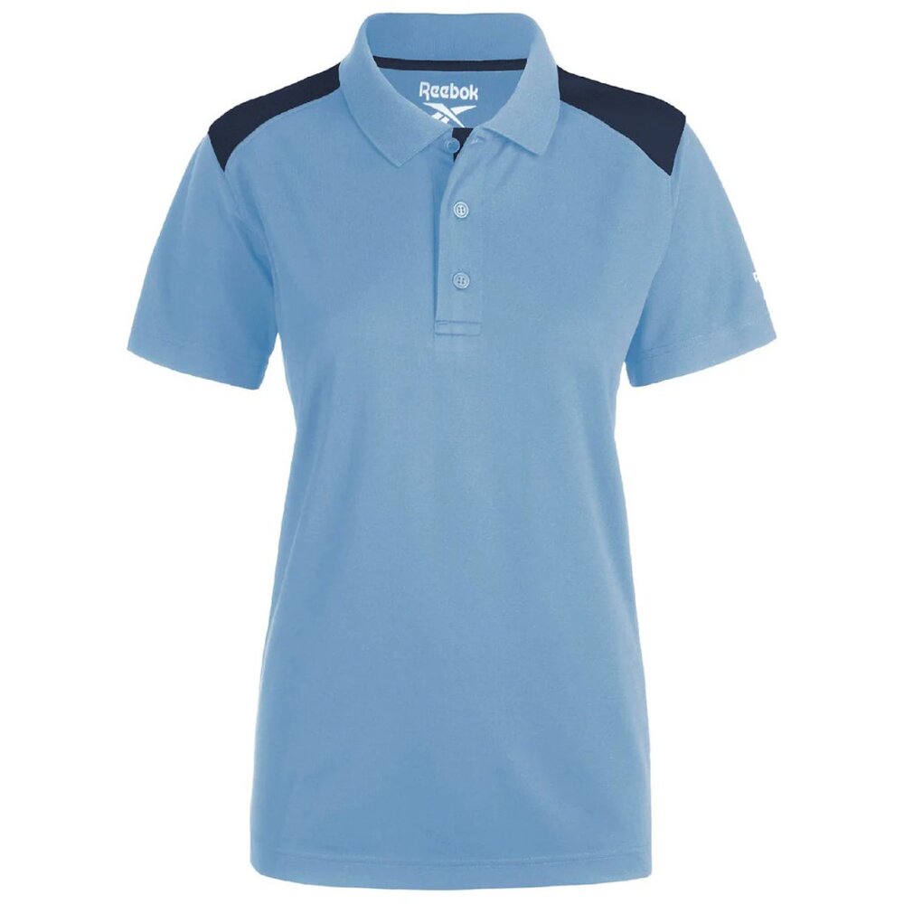 Reebok Women's Lt. Blue/Navy Playoff Polo/NWT/L